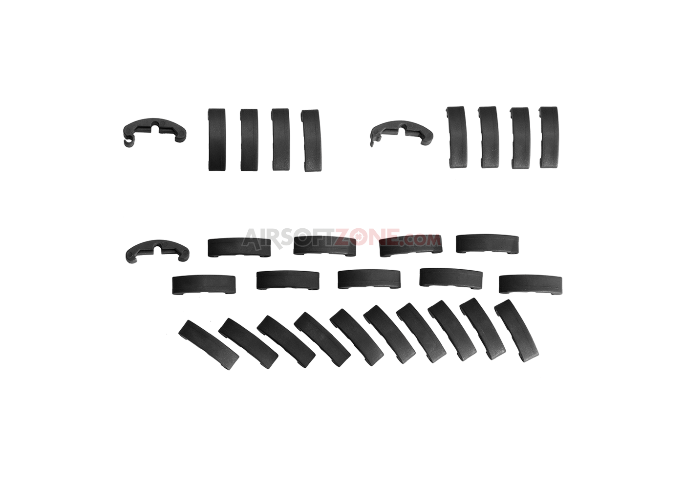 Tactical index clips - black